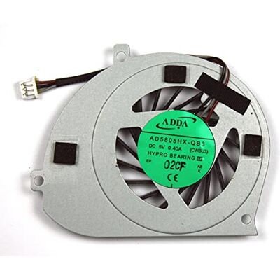 Power4Laptops Ventilator voor laptops, 3-polig, compatibel met Toshiba Satellite T135D-S1328RD Power4Laptops Ventilator voor laptops, 3-polig, compatibel met Toshiba Satellite T135D-S1328RD