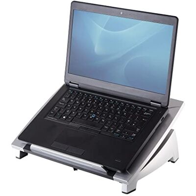 Fellowes Notebook-houder voor laptops tot 17 inch (37 cm), antislipvoeten, voor laptops met een schermdiagonaal van 37 cm (17 inch) Fellowes Notebook-houder voor laptops tot 17 inch (37 cm), antislipvoeten, voor laptops met een schermdiagonaal van 37 cm (17 inch)