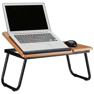 Relaxdays Kanteltafel, laptop, inklapbaar, kantelbaar, 23,5 x 56,3 x 31,6 cm, MDF, naturel Relaxdays Kanteltafel, laptop, inklapbaar, kantelbaar, 23,5 x 56,3 x 31,6 cm, MDF, naturel