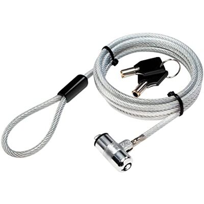 Logilink NBS009 Ultradun laptopslot met 2 sleutels zilver Logilink NBS009 Ultradun laptopslot met 2 sleutels zilver