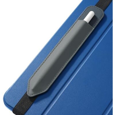 MoKo Pennenetui geschikt voor Apple Pencil (Pro en USB-C en 1e en 2e generatie), afneembaar elastisch pennenvak met elastiek bevestigd aan de iPad-hoes, donkergrijs Pro/USB-C/1st/2nd Gen and Similarly Stylus Pens Compatible, Detachable Elastic Pocket, E MoKo Pennenetui geschikt voor Apple Pencil (Pro en USB-C en 1e en 2e generatie), afneembaar elastisch pennenvak met elastiek bevestigd aan de iPad-hoes, donkergrijs Pro/USB-C/1st/2nd Gen and Similarly Stylus Pens Compatible, Detachable Elastic Pocket, E