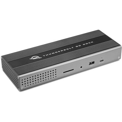 OWC Thunderbolt Go Dock, 11 poorten, Thunderbolt 4, ingebouwde voeding, 90 W opladen, compatibel met Mac Thunderbolt en USB-C, pc, Chromebooks en Android-apparaten, TB4DKG11P OWC Thunderbolt Go Dock, 11 poorten, Thunderbolt 4, ingebouwde voeding, 90 W opladen, compatibel met Mac Thunderbolt en USB-C, pc, Chromebooks en Android-apparaten, TB4DKG11P
