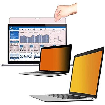 Foxcrypt Gold Premium Gold Anti-Spy Privacy Inkijkbescherming Filter voor Apple MacBook Goud (voor MacBook Pro Touchbar 15 inch (2016-2018)) Foxcrypt Gold Premium Gold Anti-Spy Privacy Inkijkbescherming Filter voor Apple MacBook Goud (voor MacBook Pro Touchbar 15 inch (2016-2018))