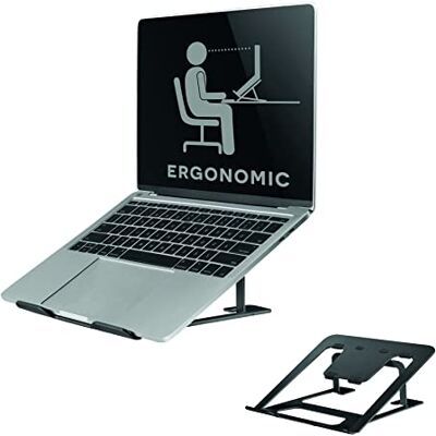 NewStar Neomounts by NSLS085BLACK laptopstandaard voor 11-17 inch tot 10 kg, zwart NewStar Neomounts by NSLS085BLACK laptopstandaard voor 11-17 inch tot 10 kg, zwart