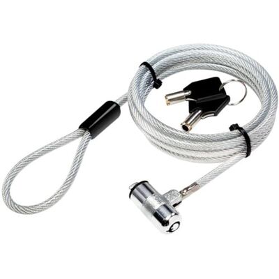 Logilink NBS009 Ultradun laptopslot met 2 sleutels zilver Logilink NBS009 Ultradun laptopslot met 2 sleutels zilver