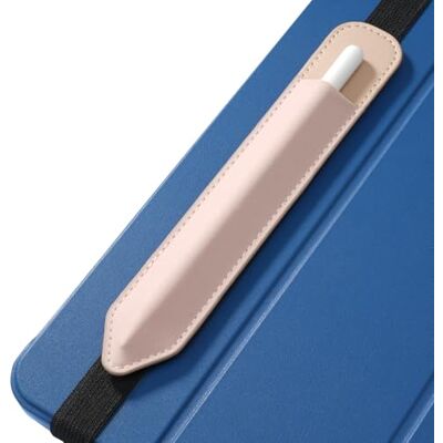 MoKo Pennenetui geschikt voor Apple Pencil (Pro en USB-C en 1e en 2e generatie), afneembaar elastisch pennenvak met elastiek bevestigd aan de iPad-hoes, roségoud MoKo Pennenetui geschikt voor Apple Pencil (Pro en USB-C en 1e en 2e generatie), afneembaar elastisch pennenvak met elastiek bevestigd aan de iPad-hoes, roségoud