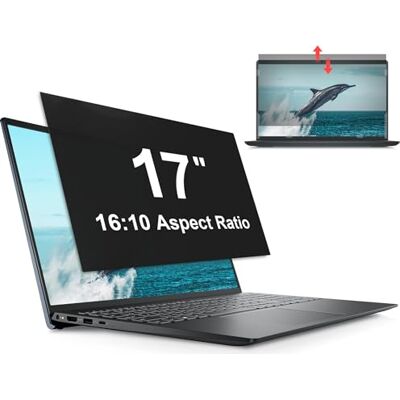 Mamol Privacyfilter 17 inch 16:10 look (368 mm x 230 mm) Voor laptop, anti-spionagefolie, privacy, compatibel met HP/Dell/Acer/Lenovo/LG/Sony/ViewSonic/ASUS Mamol Privacyfilter 17 inch 16:10 look (368 mm x 230 mm) Voor laptop, anti-spionagefolie, privacy, compatibel met HP/Dell/Acer/Lenovo/LG/Sony/ViewSonic/ASUS