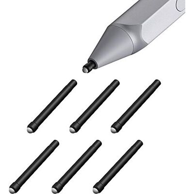 TiMOVO Tips voor Surface Pro 2017 stylus (6 stuks, type HB original) Styluspunten compatibel met Microsoft Surface Pro 2017 (model 1776) en Surface Pro 4 stylus, zwart TiMOVO Tips voor Surface Pro 2017 stylus (6 stuks, type HB original) Styluspunten compatibel met Microsoft Surface Pro 2017 (model 1776) en Surface Pro 4 stylus, zwart