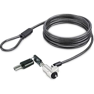 StarTech .com PC-kabelslot compatibel met Noble Wedge® 2 m – beveiligingskabel met sleutelslot, diefstalkabel voor Dell XPS/Latitude/2-in-1 laptop (NBLWK-Laptop-Lock) StarTech .com PC-kabelslot compatibel met Noble Wedge® 2 m – beveiligingskabel met sleutelslot, diefstalkabel voor Dell XPS/Latitude/2-in-1 laptop (NBLWK-Laptop-Lock)