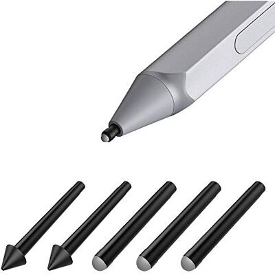 TiMOVO Tips voor Surface Pro 2017 stylus (3HB + 22H) Styluspunten compatibel met Microsoft Surface Pro 2017 (model 1776) en Surface Pro 4 stylus, zwart TiMOVO Tips voor Surface Pro 2017 stylus (3HB + 22H) Styluspunten compatibel met Microsoft Surface Pro 2017 (model 1776) en Surface Pro 4 stylus, zwart