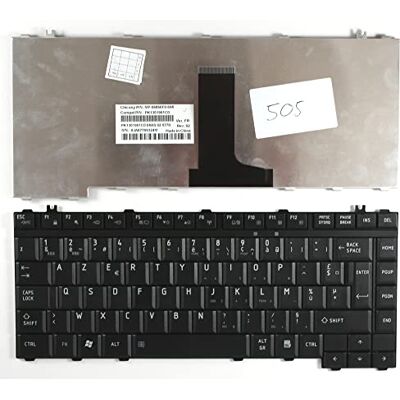 Power4Laptops Keyboards4Laptops Vervangend toetsenbord geschikt voor Toshiba Satellite A200-1KH zwart Power4Laptops Keyboards4Laptops Vervangend toetsenbord geschikt voor Toshiba Satellite A200-1KH zwart