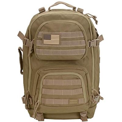 Rockland tactische rugzak voor laptop, Huid, L, tactische rugzak voor laptop Rockland tactische rugzak voor laptop, Huid, L, tactische rugzak voor laptop