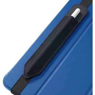 MoKo Pennenetui geschikt voor Apple Pencil (Pro en USB-C en 1e en 2e generatie), afneembaar elastisch pennenvak met elastiek bevestigd aan de iPad-hoes, zwart MoKo Pennenetui geschikt voor Apple Pencil (Pro en USB-C en 1e en 2e generatie), afneembaar elastisch pennenvak met elastiek bevestigd aan de iPad-hoes, zwart