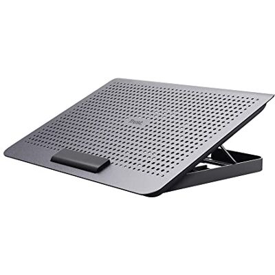 Trust Exto Laptopkoelstandaard, in hoogte verstelbaar, met ventilator, gemaakt van gerecyclede materialen, standaard voor notebook, Macbook, HP, Lenovo, Dell Trust Exto Laptopkoelstandaard, in hoogte verstelbaar, met ventilator, gemaakt van gerecyclede materialen, standaard voor notebook, Macbook, HP, Lenovo, Dell