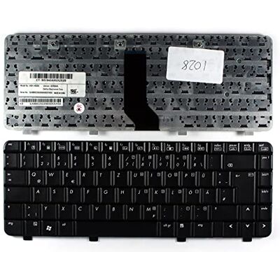 Power4Laptops Keyboards4Laptops Vervangend toetsenbord voor laptop (PC), zwart, compatibel met HP Pavilion DV2121TU Power4Laptops Keyboards4Laptops Vervangend toetsenbord voor laptop (PC), zwart, compatibel met HP Pavilion DV2121TU
