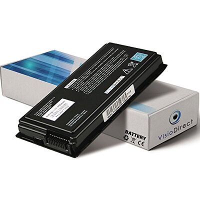 Visiodirect Accu, compatibel met Asus Pro79i X50 X5DC X8C X5DAB X5DAB-SX070C, 11,1 V, 4400 mAh Visiodirect Accu, compatibel met Asus Pro79i X50 X5DC X8C X5DAB X5DAB-SX070C, 11,1 V, 4400 mAh