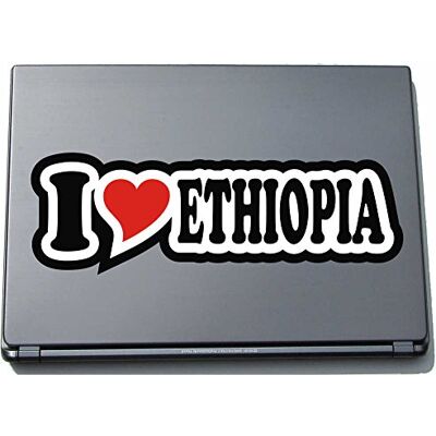 INDIGOS UG I Love Heart sticker Decal Skin 210 mm I Love Ethiopia INDIGOS UG I Love Heart sticker Decal Skin 210 mm I Love Ethiopia