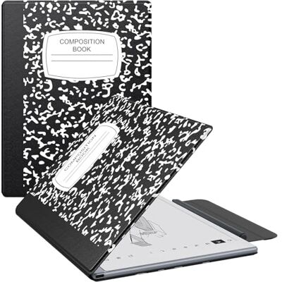 MoKo Hoes voor Markable 2 Tablet 10,3 inch met penhouder, zwarte notebook MoKo Hoes voor Markable 2 Tablet 10,3 inch met penhouder, zwarte notebook