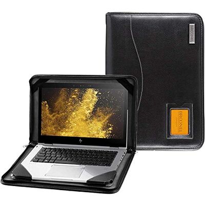 Broonel Serie Contour Beschermhoes van leer voor notebook, compatibel met Trektor Surfbook A13B Laptop Broonel Serie Contour Beschermhoes van leer voor notebook, compatibel met Trektor Surfbook A13B Laptop