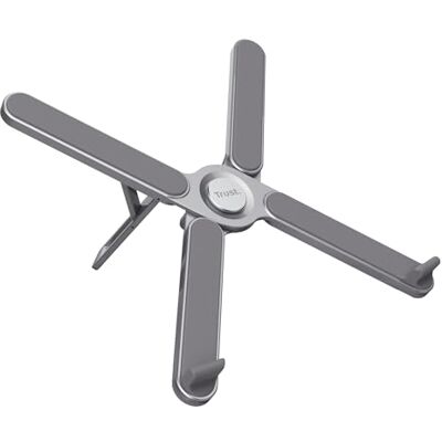 Trust Macy Laptopstandaard, ergonomisch, 17,3 inch, grijs Trust Macy Laptopstandaard, ergonomisch, 17,3 inch, grijs