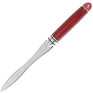 Jieddey Brievenopener, cadeaupapier beker zinklegering houten handvat papiersnijder zwaard mes roestvrij staal briefopener metalen opener mes voor dames vrouwen mannen Jieddey Brievenopener, cadeaupapier beker zinklegering houten handvat papiersnijder zwaard mes roestvrij staal briefopener metalen opener mes voor dames vrouwen mannen