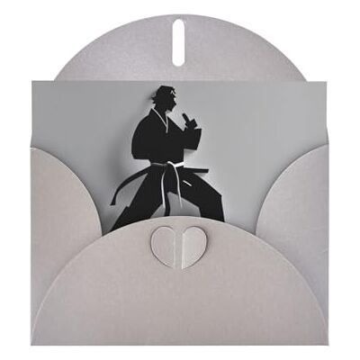 Ghjkfbf Indrukwekkende karate, heren, bedrukt, blanco, wenskaarten met enveloppen, beschilderd, verjaardag, carnaval, bruiloft, alle gelegenheden Ghjkfbf Indrukwekkende karate, heren, bedrukt, blanco, wenskaarten met enveloppen, beschilderd, verjaardag, carnaval, bruiloft, alle gelegenheden