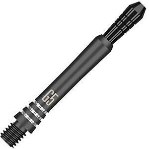 Target Darts Target Power Black Titanium Shafts Gen 5 tussenruimten Target Darts Target Power Black Titanium Shafts Gen 5 tussenruimten