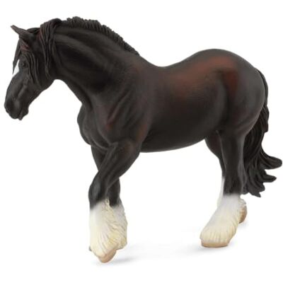 Collecta Shire Merrie Paard Zwart Collecta Shire Merrie Paard Zwart