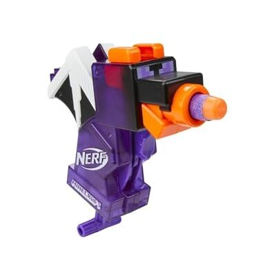 Nerf Minecraft Ender Dragon Mini Blaster, Minecraft Dragon Mob, inclusief 2 officiële Elite darts, startergreep, meerkleurig Nerf Minecraft Ender Dragon Mini Blaster, Minecraft Dragon Mob, inclusief 2 officiële Elite darts, startergreep, meerkleurig