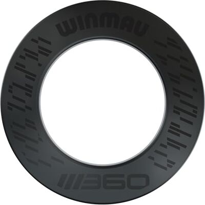 WINMAU Blade 360 dartbord contour zwarte dartbord contour ring duurzame wandbescherming voor dartborden professionele dartaccessoires WINMAU Blade 360 dartbord contour zwarte dartbord contour ring duurzame wandbescherming voor dartborden professionele dartaccessoires