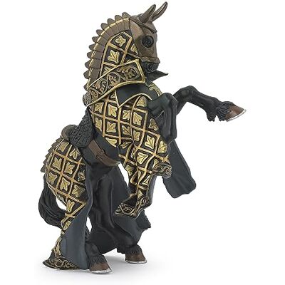 Papo Paard van de wapenmeester Stier Middeleeuwse figuur, 39918 Papo Paard van de wapenmeester Stier Middeleeuwse figuur, 39918