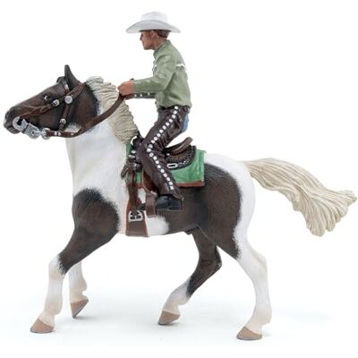 Papo Verzamelfiguren Westers paard en zijn ruiter 51573 Paarden Paardrijden Voor kinderen Meisjes en jongens Vanaf 3 jaar Papo Verzamelfiguren Westers paard en zijn ruiter 51573 Paarden Paardrijden Voor kinderen Meisjes en jongens Vanaf 3 jaar