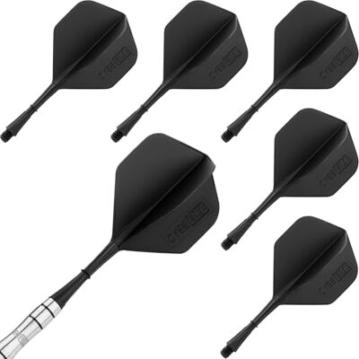 CyeeLife 6 stuks plastic dartflights, accessoires voor darts CyeeLife 6 stuks plastic dartflights, accessoires voor darts