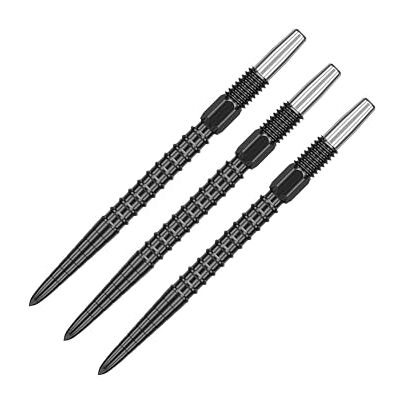 Target Darts Swiss Point Dartpunten, Chrono (3 stuks set tips) 26 mm – zwart verwisselbare dartpunten, Zwitserse stormpunten, professionele darts accessoires Target Darts Swiss Point Dartpunten, Chrono (3 stuks set tips) 26 mm – zwart verwisselbare dartpunten, Zwitserse stormpunten, professionele darts accessoires