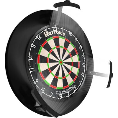Harrows Trilight Dartbord led-ring voor dartbord 360 graden schaduwvrije verlichting compatibel met standaard dartdoelen, frames en kasten Harrows Trilight Dartbord led-ring voor dartbord 360 graden schaduwvrije verlichting compatibel met standaard dartdoelen, frames en kasten