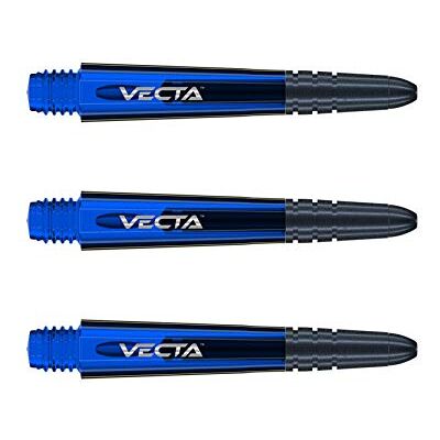 WINMAU Vecta blauw kort, polycarbonaat, dartshafts, 1 set per verpakking (in totaal 3 vakken) WINMAU Vecta blauw kort, polycarbonaat, dartshafts, 1 set per verpakking (in totaal 3 vakken)