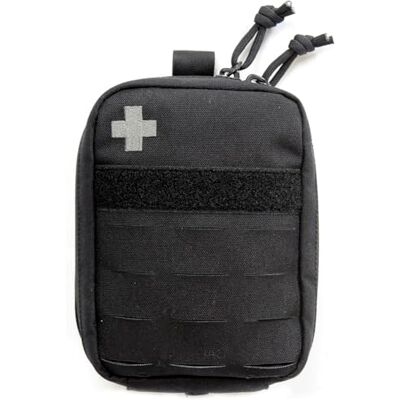 Tasmanian Tiger TT Tac Pouch Medic EHBO-kit IFAK compact, compatibel met MOLLE met patchoppervlak, 16 x 12 x 4 cm Tasmanian Tiger TT Tac Pouch Medic EHBO-kit IFAK compact, compatibel met MOLLE met patchoppervlak, 16 x 12 x 4 cm