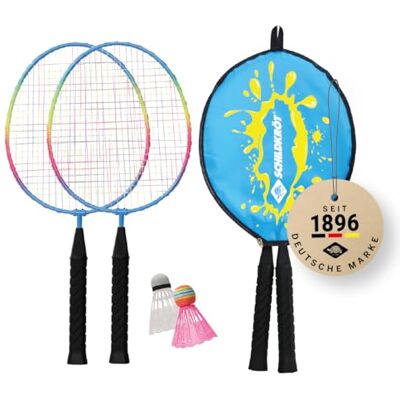 Schildkröt Schildköt Junior set van 2 korte rackets 45,5 cm en 2 veerballen in 3/4 tas Schildkröt Schildköt Junior set van 2 korte rackets 45,5 cm en 2 veerballen in 3/4 tas