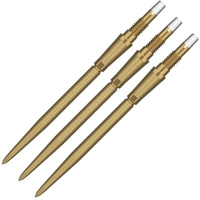 Target Darts TARGET Swiss Point Storm Nano dartpijlen, goud, 35 mm, 3 stuks Target Darts TARGET Swiss Point Storm Nano dartpijlen, goud, 35 mm, 3 stuks