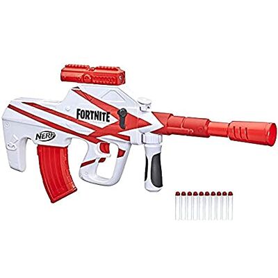 Nerf Fortnite B-AR, Convergence-bekleding met 10 officiële Elite-darts Nerf Fortnite B-AR, Convergence-bekleding met 10 officiële Elite-darts