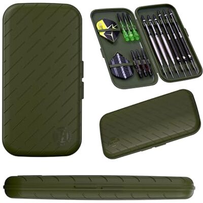 Harrows Étui fin pour fléchettes Le plus petit étui pour 6 fléchettes au monde Peut contenir 3 fléchettes et 6 fléchettes Construction robuste en hydrocarbure Peut contenir 24 fléchettes et Harrows Étui fin pour fléchettes Le plus petit étui pour 6 fléchettes au monde Peut contenir 3 fléchettes et 6 fléchettes Construction robuste en hydrocarbure Peut contenir 24 fléchettes et