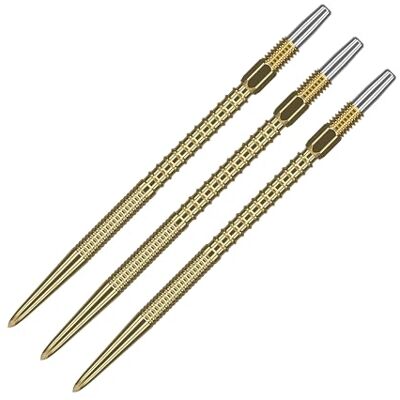 Target Darts Zwitserse zilver/zwart/gouden punten Target Darts Zwitserse zilver/zwart/gouden punten