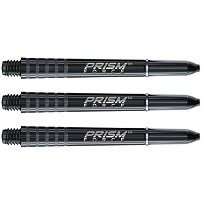WINMAU Prism Force 3 stuks polycarbonaat dartpijlen, middelzwart, 1 set per verpakking (in totaal 3 schachten) WINMAU Prism Force 3 stuks polycarbonaat dartpijlen, middelzwart, 1 set per verpakking (in totaal 3 schachten)