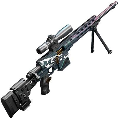 Puppal Sniper geweer voor kinderen, schuimgeweer met 20 zachte ballen, Soft Bullet Sniper Toy Gun MSR, geschikt voor kinderen en volwassenen, 97 cm (blauw) Puppal Sniper geweer voor kinderen, schuimgeweer met 20 zachte ballen, Soft Bullet Sniper Toy Gun MSR, geschikt voor kinderen en volwassenen, 97 cm (blauw)