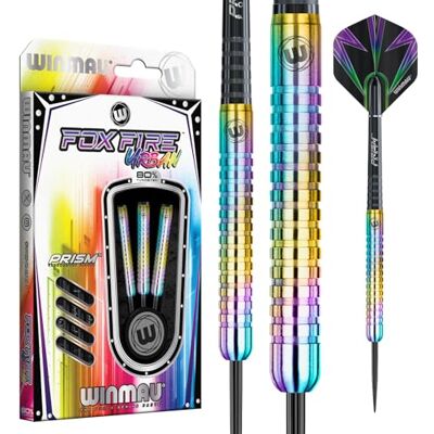 WINMAU Foxfire Urban 80% wolfraam Steel Tip Darts 24 g WINMAU Foxfire Urban 80% wolfraam Steel Tip Darts 24 g