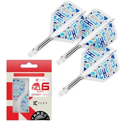 Target Darts Target Japan Charis 2025 K Flex Dart Flights and Shaft System, nr. 6 3-pack Kflex All In One Flight, Cathy Leung Daraccessoires K-Flex dartschacht shorts Target Darts Target Japan Charis 2025 K Flex Dart Flights and Shaft System, nr. 6 3-pack Kflex All In One Flight, Cathy Leung Daraccessoires K-Flex dartschacht shorts