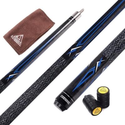 CUESOUL 147 cm, 40 g, helft van de rotatie, esdoorn biljart zwembad cue CUESOUL 147 cm, 40 g, helft van de rotatie, esdoorn biljart zwembad cue
