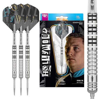 Target Darts Chris Dobey G1 90% set van wolfraam ungsten tip Zwitserse Tip Stalen Tip Target Darts Chris Dobey G1 90% set van wolfraam ungsten tip Zwitserse Tip Stalen Tip