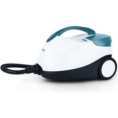 H.Koenig NV6400 stoomreiniger, 4 bar, looptijd 45 min, klaar in 8 min, 1,5 l, 2000 W, compact, multifunctioneel huis en kantoor, vloer, meubels, auto, accessoires + 2 borstels nylon/roestvrij staal H.Koenig NV6400 stoomreiniger, 4 bar, looptijd 45 min, klaar in 8 min, 1,5 l, 2000 W, compact, multifunctioneel huis en kantoor, vloer, meubels, auto, accessoires + 2 borstels nylon/roestvrij staal