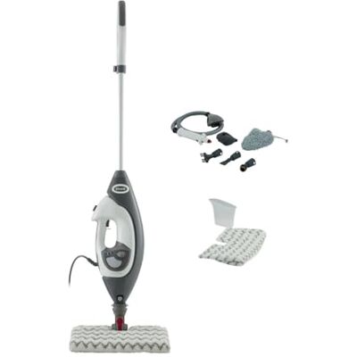 Shark S6005UK Stoommop 1200 W Grijs en Wit Shark S6005UK Stoommop 1200 W Grijs en Wit
